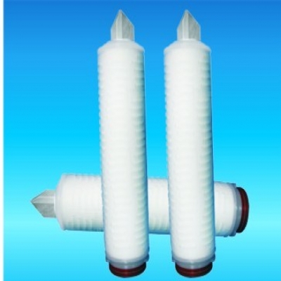 Polyvinylidene fluoride two membrane filter cartridge